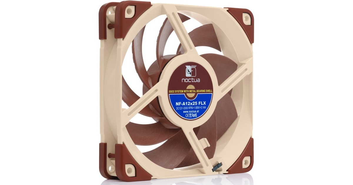 Noctua NF-A12x25 FLX, Gehäuselüfter