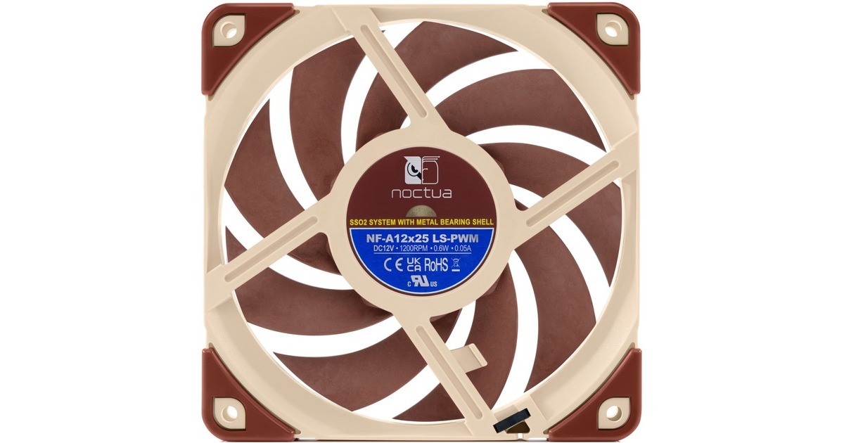 Noctua NF-A12x25 LS-PWM 120x120x25, Gehäuselüfter