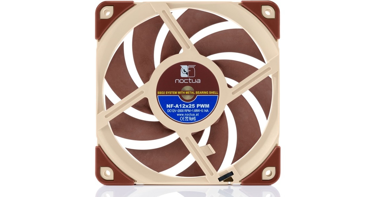 Noctua NF-A12x25 PWM, Gehäuselüfter
