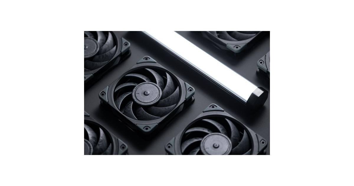 Noctua NF-A12x25 PWM chromax.black.swap 120x120x25, Gehäuselüfter(schwarz)