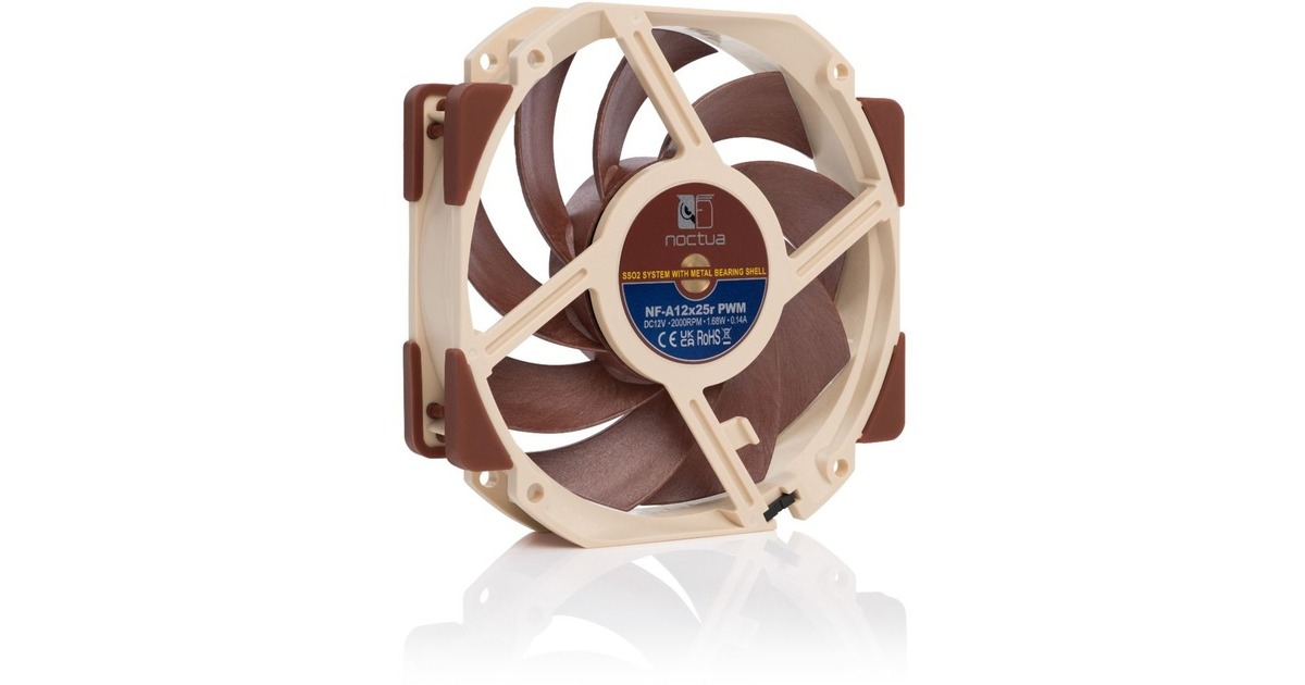 Noctua NF-A12x25r PWM Premium Fan 120x120x25, Gehäuselüfter