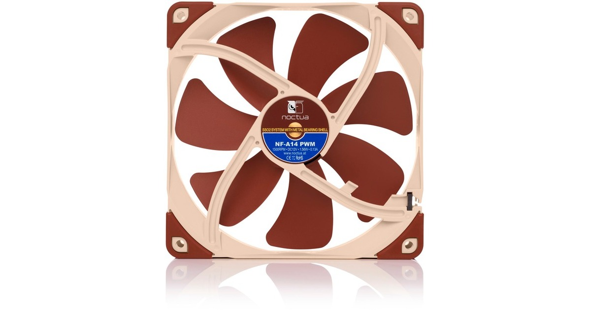 Noctua NF-A14 PWM, Gehäuselüfter(PWM-Anschluss)