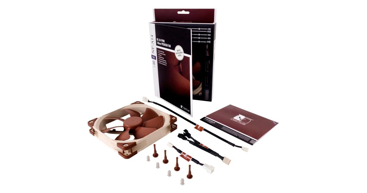 Noctua NF-A14 PWM, Gehäuselüfter(PWM-Anschluss)