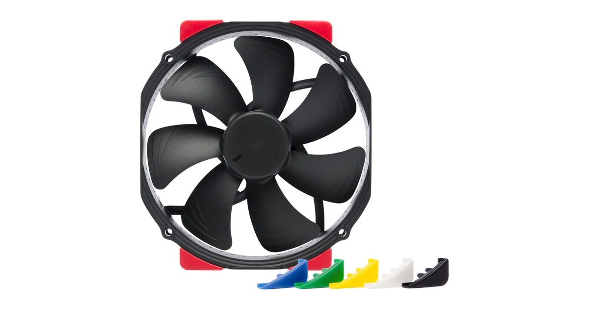 Noctua NF-A15 HS-PWM, Gehäuselüfter(schwarz, Runder Rahmen)