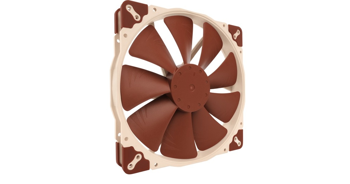Noctua NF-A20 FLX, Gehäuselüfter(creme/braun)