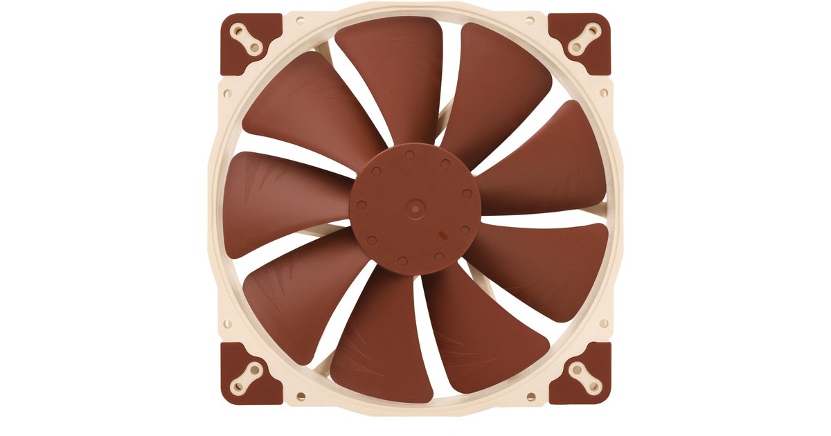 Noctua NF-A20 FLX, Gehäuselüfter(creme/braun)