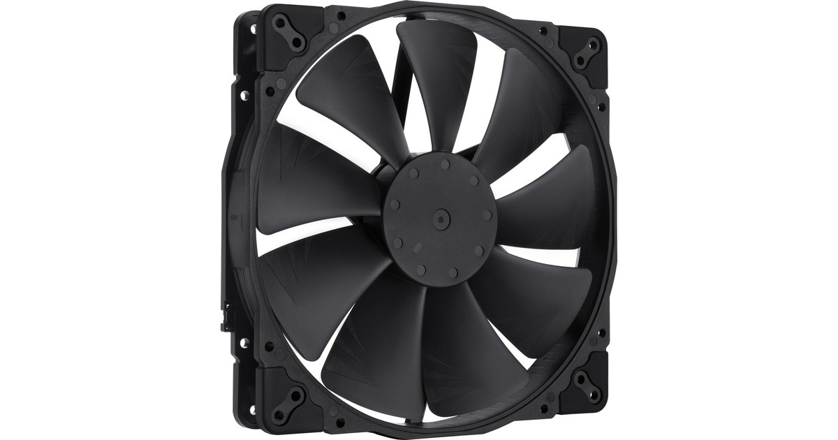 Noctua NF-A20 PWM chromax.black.swap 200x200x30, Gehäuselüfter(schwarz)