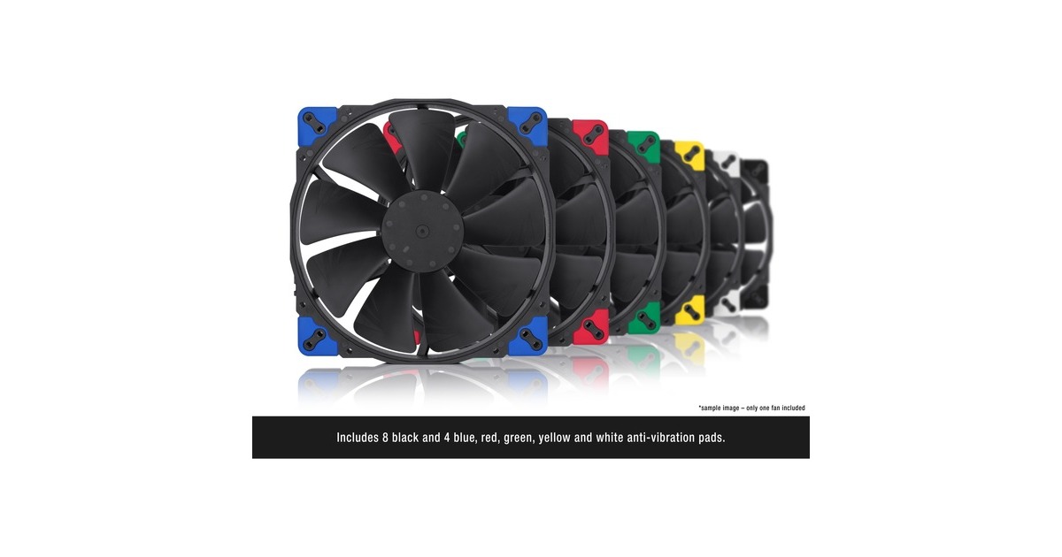 Noctua NF-A20 PWM chromax.black.swap 200x200x30, Gehäuselüfter(schwarz)