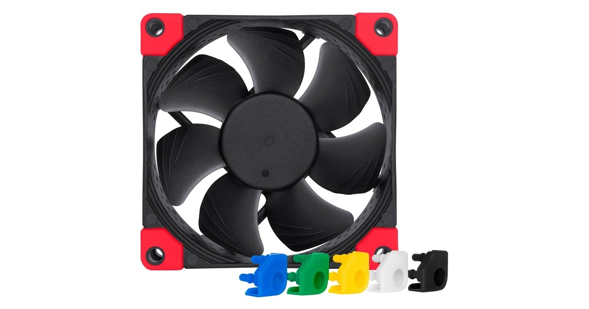 Noctua NF-A8 PWM chromax.black 80x80x25, Gehäuselüfter(schwarz)