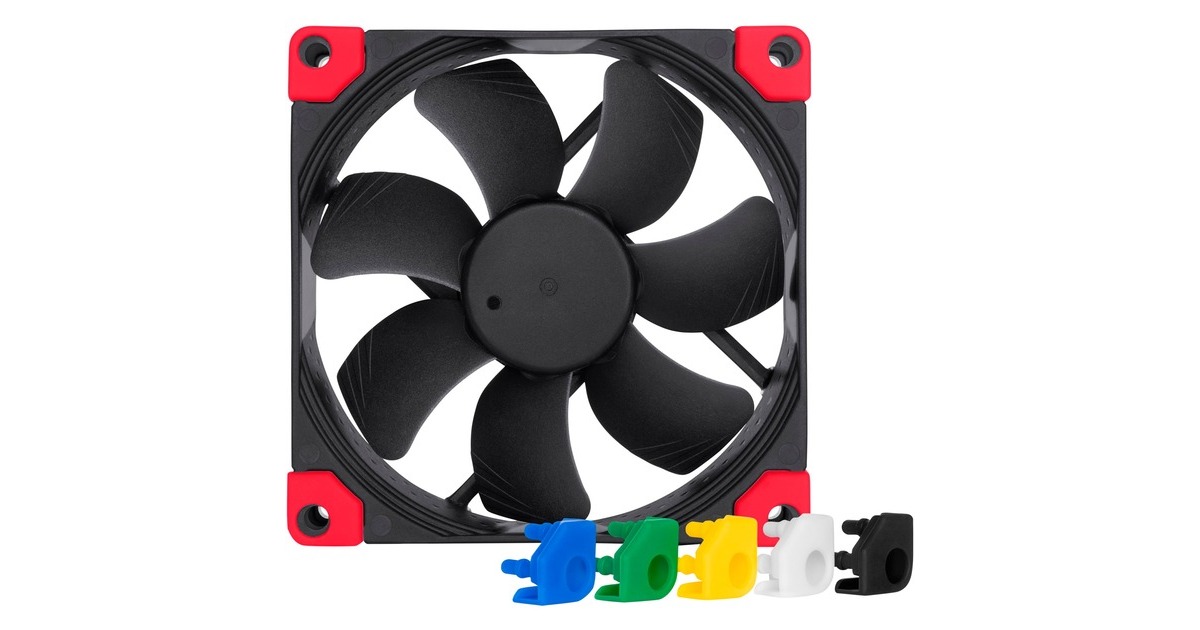 Noctua NF-A9 PWM chromax.black92x92x25, Gehäuselüfter(schwarz)