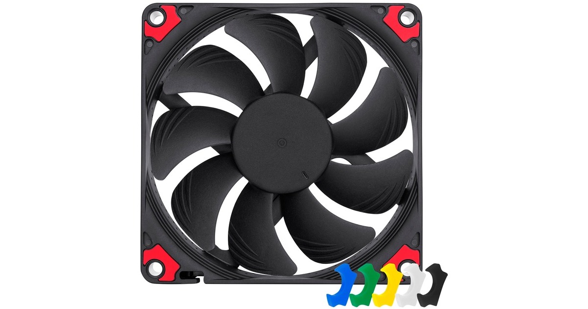 Noctua NF-A9x14 HS-PWM 92x92x14, Gehäuselüfter(schwarz)