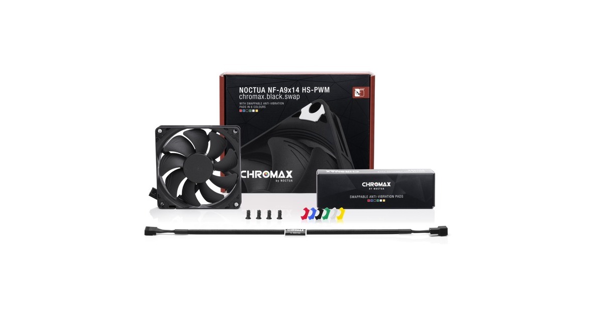 Noctua NF-A9x14 HS-PWM 92x92x14, Gehäuselüfter(schwarz)