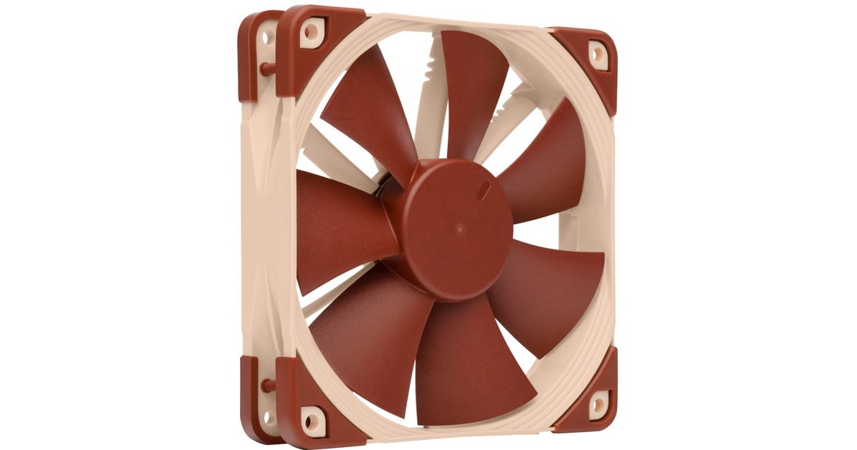 Noctua NF-F12 PWM, Gehäuselüfter(hellbraun, Retail)