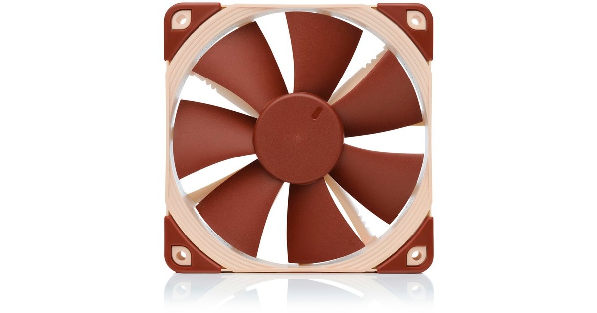 Noctua NF-F12 PWM, Gehäuselüfter(hellbraun, Retail)