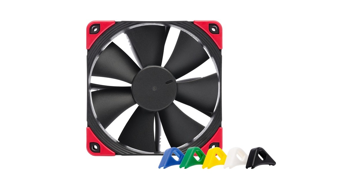 Noctua NF-F12 PWM, Gehäuselüfter(schwarz, chromax.black.swap)