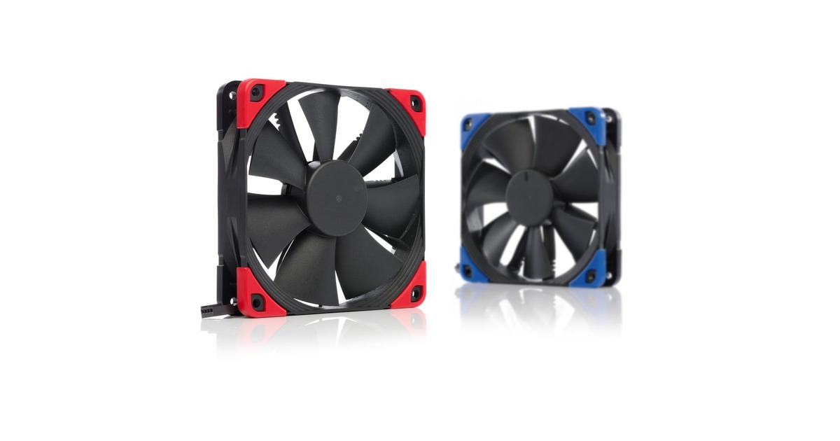 Noctua NF-F12 PWM, Gehäuselüfter(schwarz, chromax.black.swap)