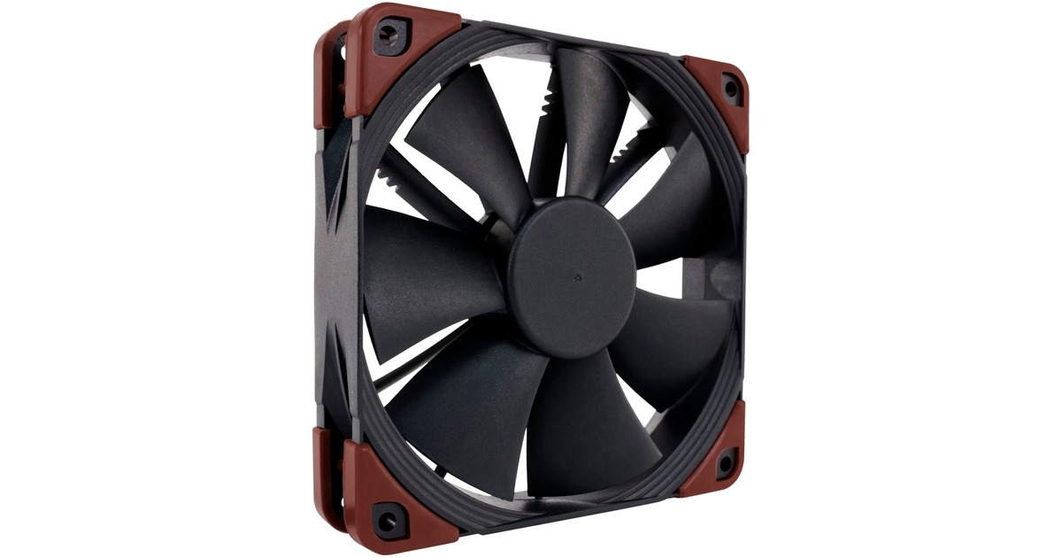 Noctua NF-F12 industrialPPC-24V-3000 SP IP67 PWM, Gehäuselüfter(schwarz, PWM-Anschluss)