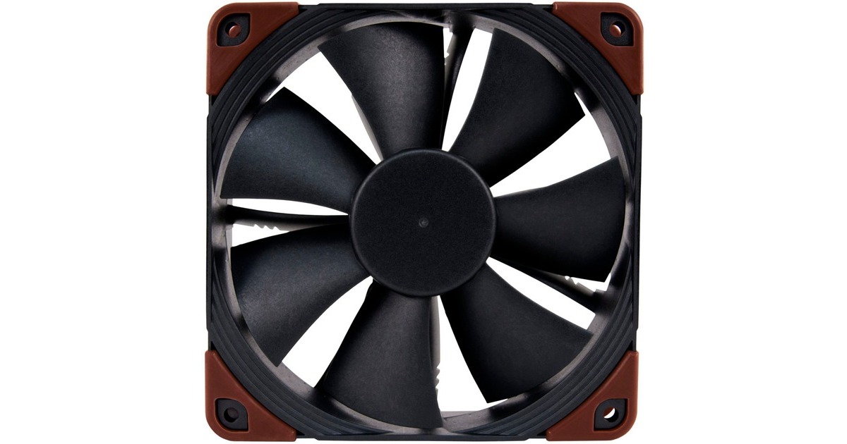 Noctua NF-F12 industrialPPC-24V-3000 SP IP67 PWM, Gehäuselüfter(schwarz, PWM-Anschluss)