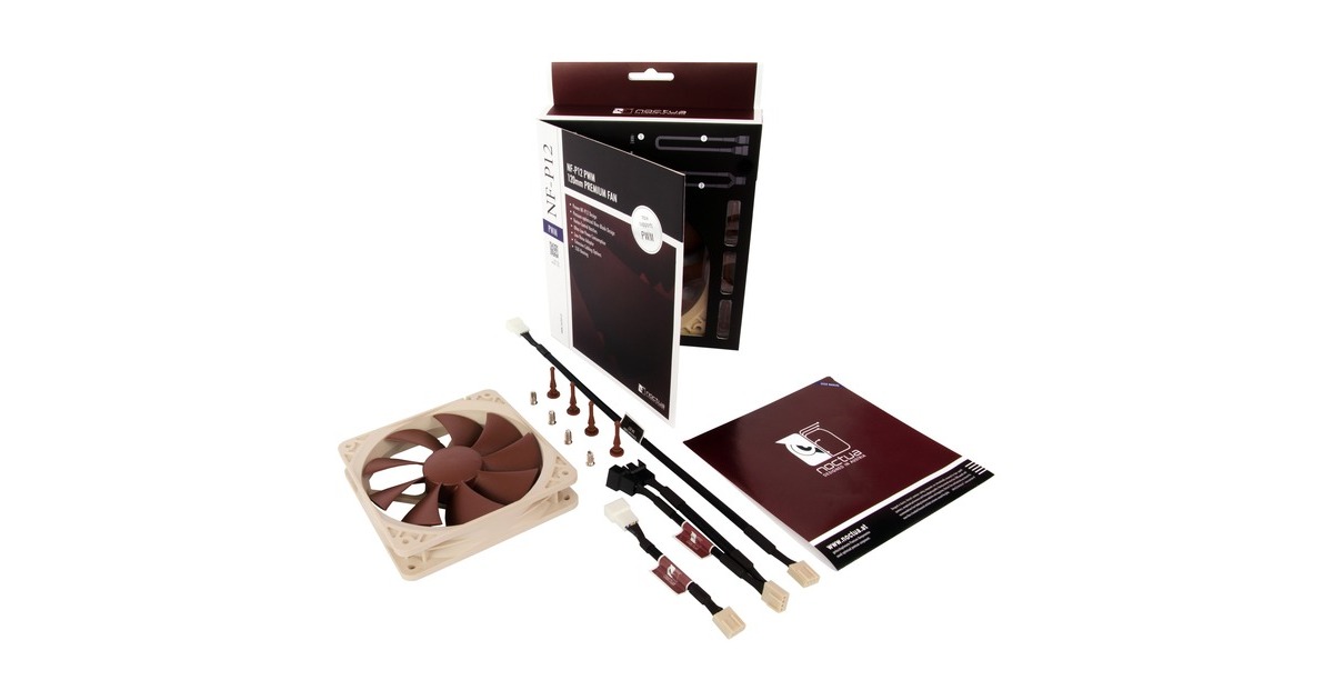 Noctua NF-P12 PWM, Gehäuselüfter(braun, Retail)
