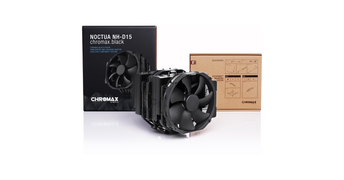 Noctua NH-D15 chromax.black, CPU-Kühler(schwarz)