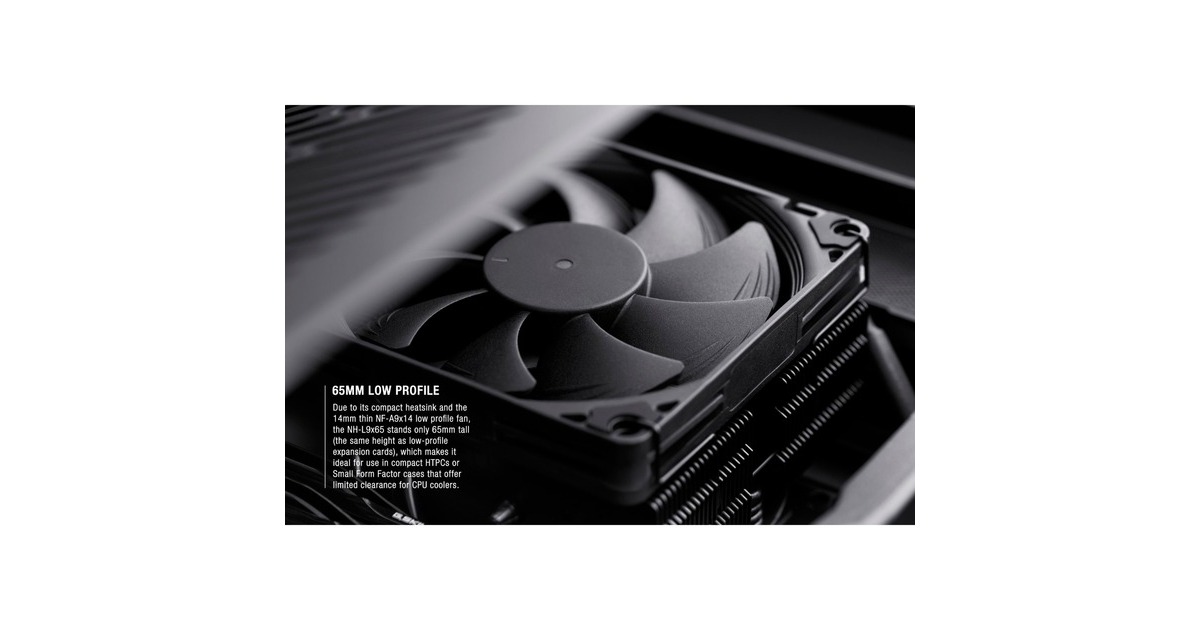 Noctua NH-L9x65 chromax.black, CPU-Kühler(schwarz)