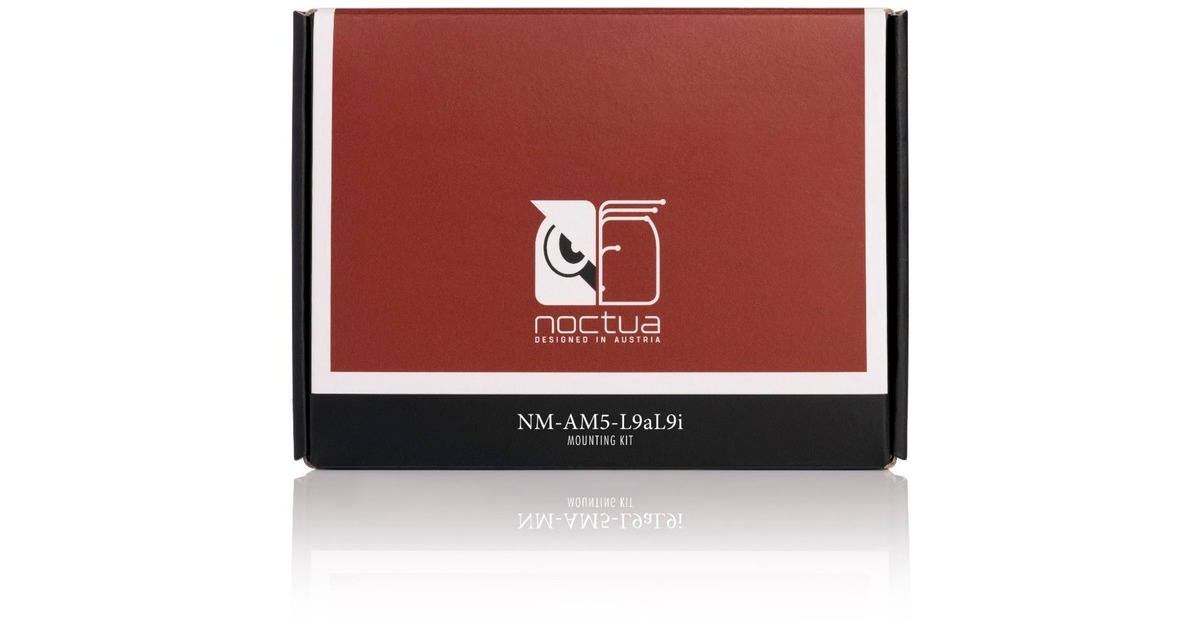 Noctua NM-AM5-L9aL9i Mounting Kit, Befestigung/Montage(schwarz)
