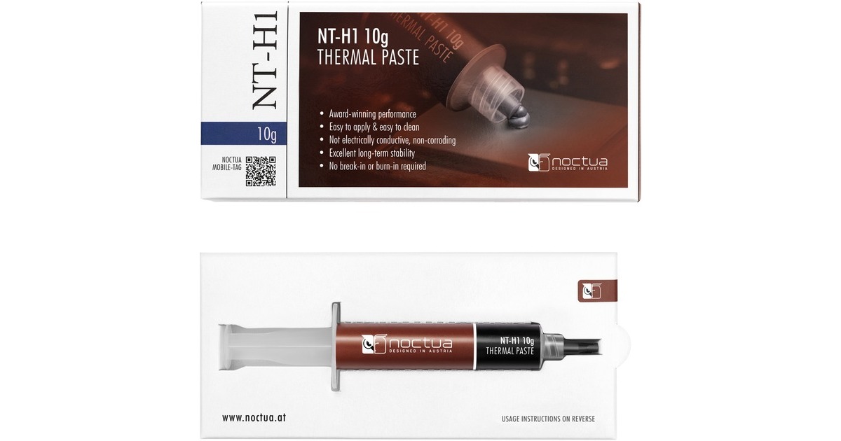Noctua NT-H1 10g Wärmeleitpaste, Wärmeleitpasten(grau)