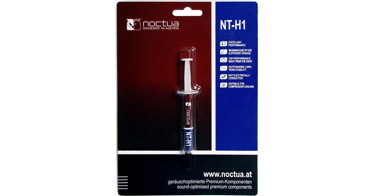 Noctua NT-H1 Wärmeleitpaste, Wärmeleitpasten(Lite Retail)