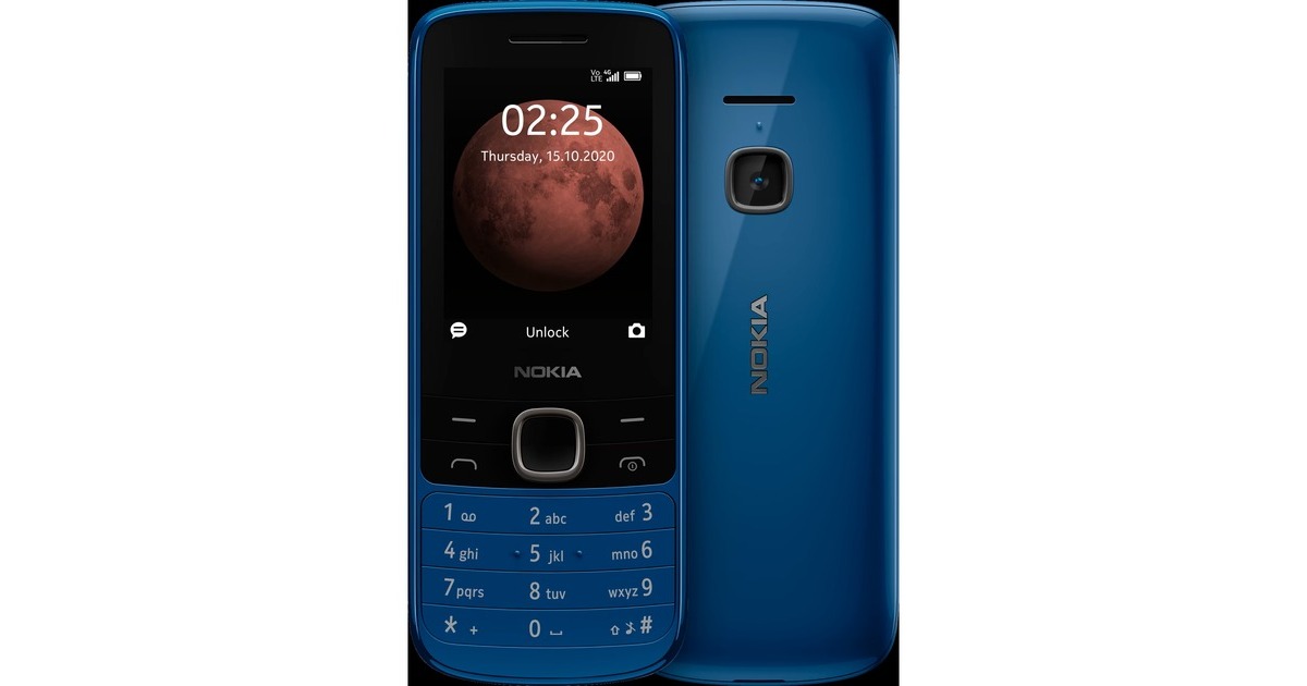 Nokia 225 4G, Handy(Classic Blue, Dual SIM)