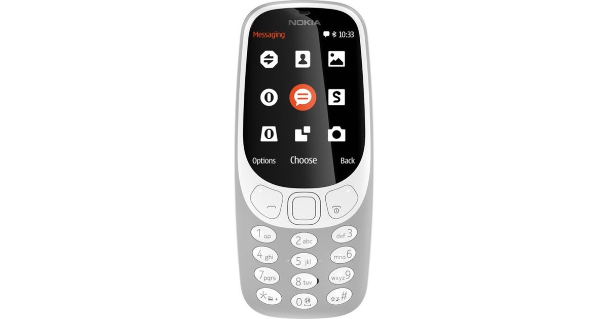 Nokia 3310, Handy(Grau, Dual SIM)