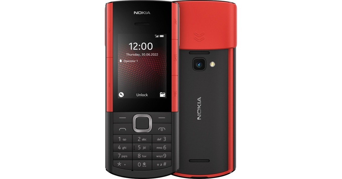 Nokia 5710 XpressAudio, Handy(Schwarz/Rot)