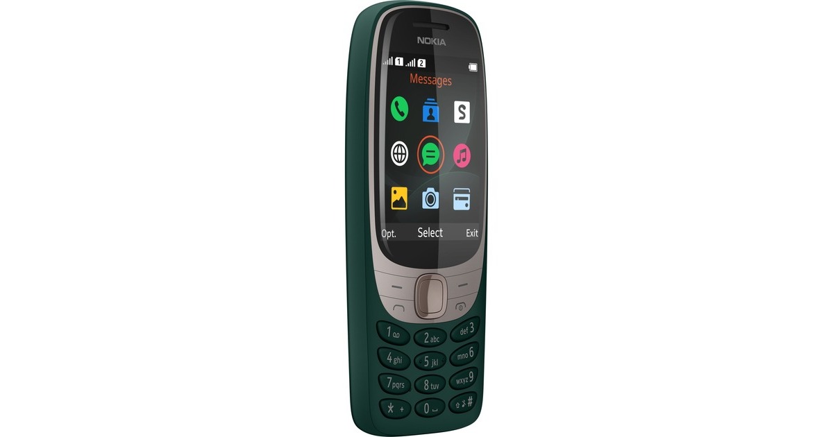 Nokia 6310 (2021), Handy(Green, 8 MB)