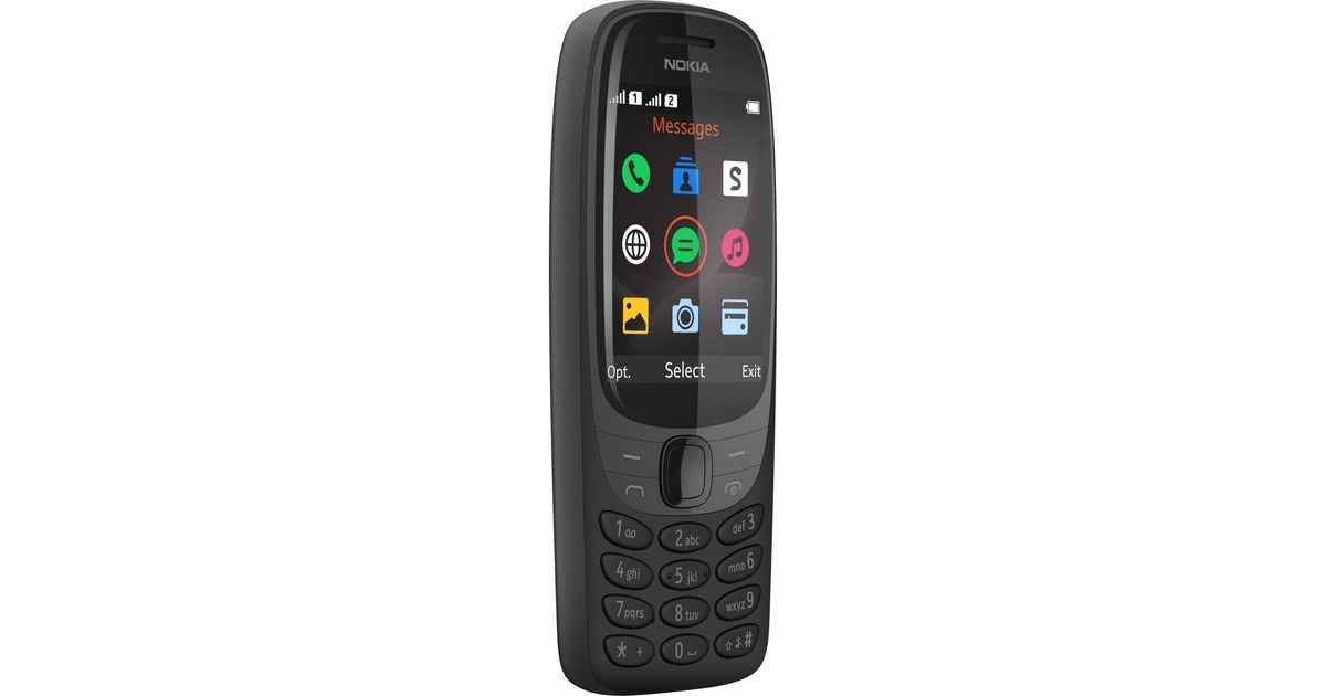 Nokia 6310 (2021), Handy(Black, 8 MB)
