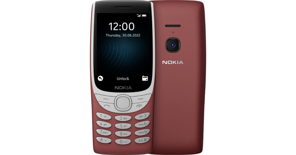 Nokia 8210 4G, Handy(Rot)