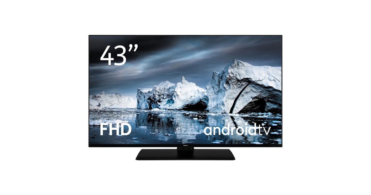 Nokia FNA43GV210, LED-Fernseher(108 cm (43 Zoll), schwarz, Full HD, Triple Tuner, AndroidTV, Outlet)