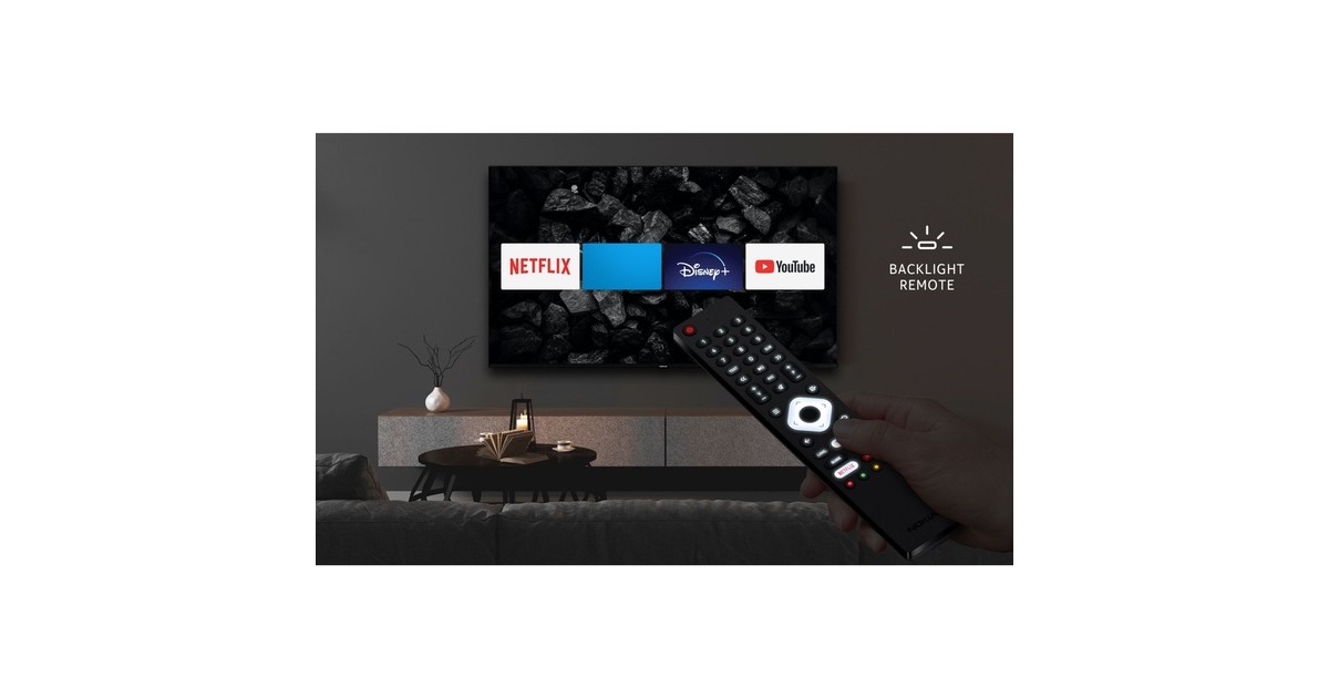 Nokia FNA43GV210, LED-Fernseher(108 cm (43 Zoll), schwarz, Full HD, Triple Tuner, AndroidTV, Outlet) Nokia FNA43GV210, LED-Fernseher(108 cm (43 Zoll), schwarz, Full HD, Triple Tuner, AndroidTV, Outlet)