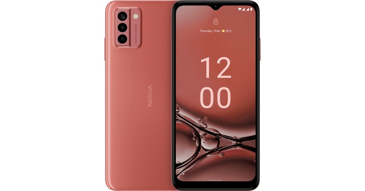 Nokia G22 64GB, Handy(Meteor Gray, Android 12, Dual SIM, 4 GB)