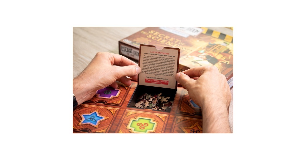 Noris Escape Room - Das Spiel Puzzle Abenteuer: The Secret of the Scientist