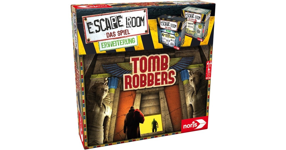 Noris Escape Room - Das Spiel Tomb Robbers, Partyspiel
