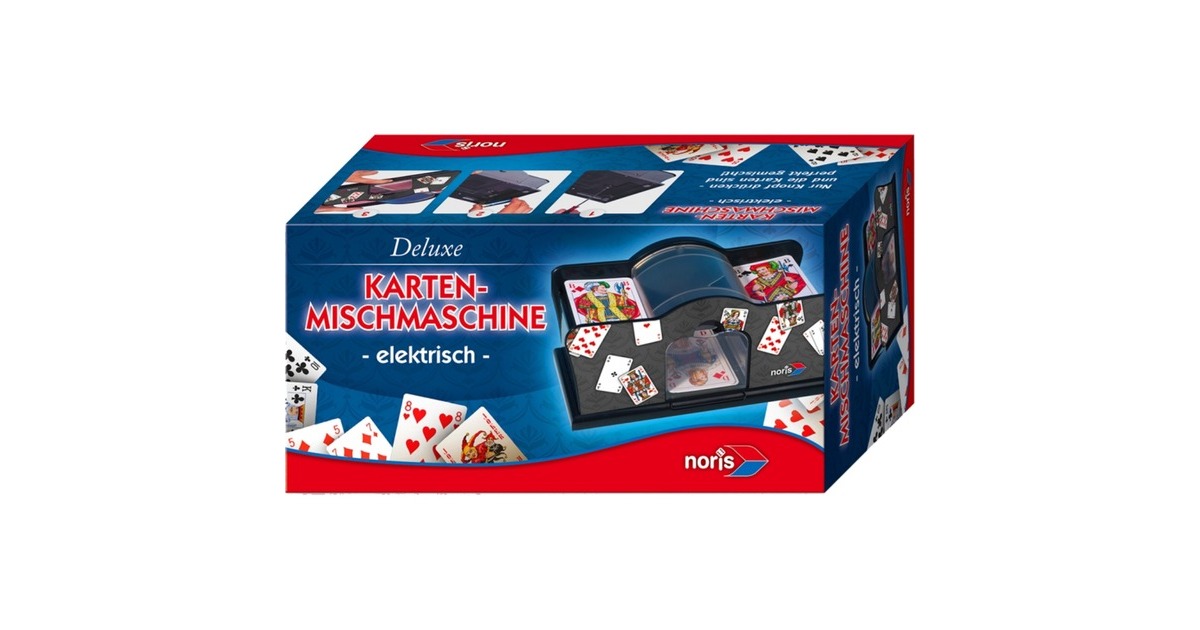Noris Karten-Mischmaschine elektrisch