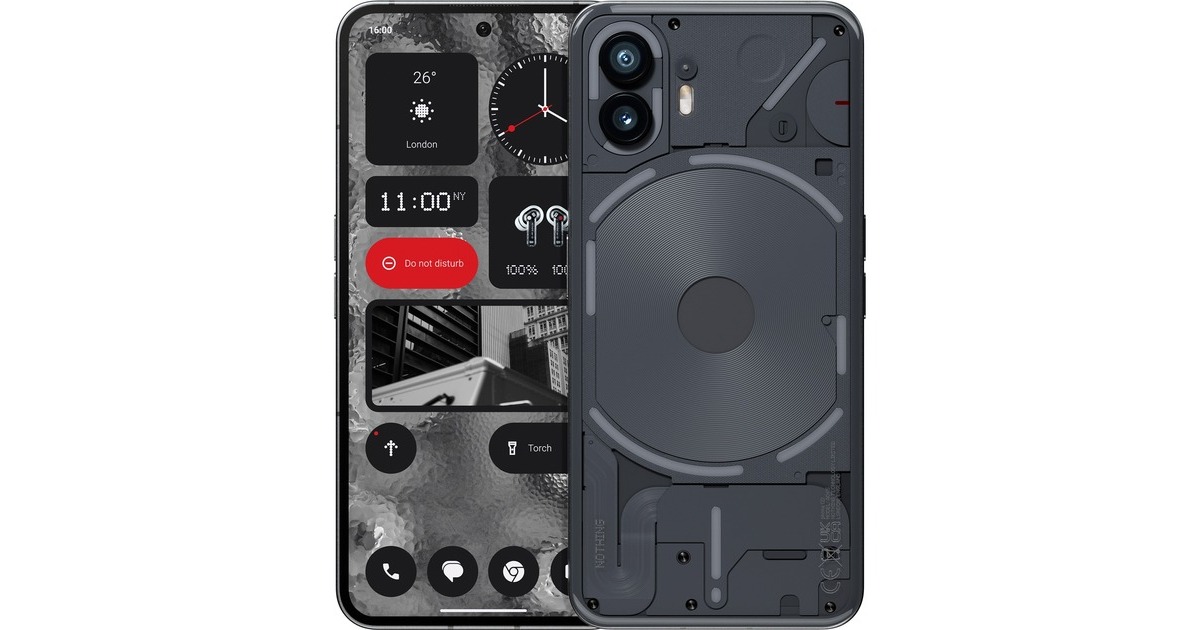 Nothing Phone (2) 512GB, Handy(Dark Gray, Android 13)