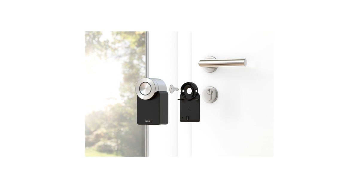 Nuki Smart Lock 3.0 Pro, elektronisches Türschloss(schwarz)