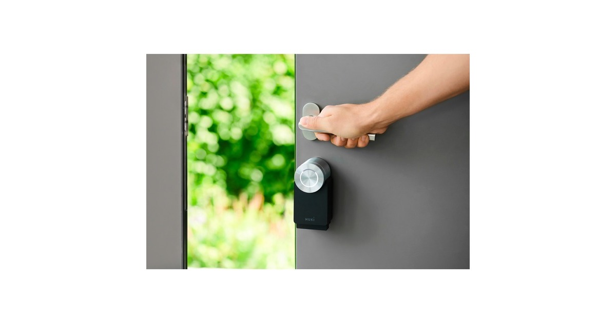 Nuki Smart Lock 3.0 Pro, elektronisches Türschloss(schwarz)