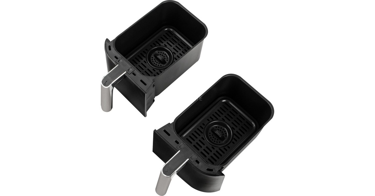 Nutri Ninja Foodi Dual Zone Heißluftfritteuse AF300EU(schwarz, 2.400 Watt)