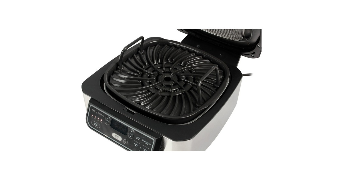 Nutri Ninja Foodi Grill & Heißluftfritteuse AG301EU(schwarz, 1.750 Watt)