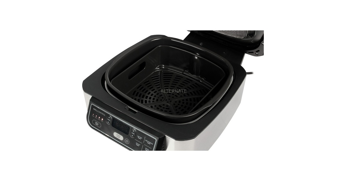 Nutri Ninja Foodi Grill & Heißluftfritteuse AG301EU(schwarz, 1.750 Watt)