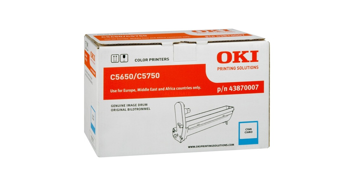 OKI Bildtrommeleinheit Cyan 43870007