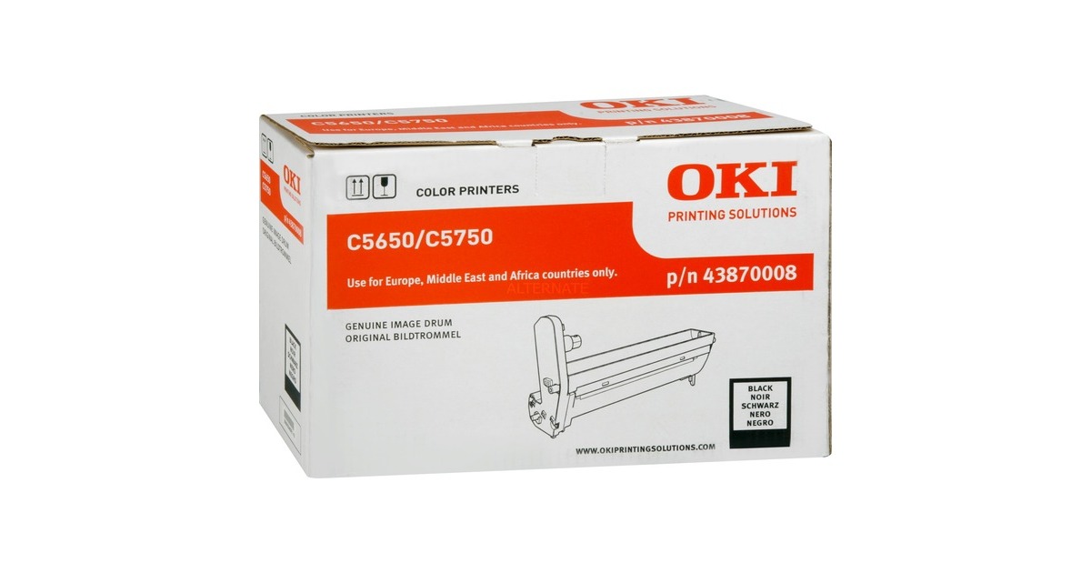 OKI Bildtrommeleinheit Schwarz 43870008