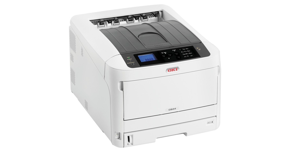 OKI C844dnw, LED-Drucker(grau/schwarz, USB, LAN, WLAN) OKI C844dnw, LED-Drucker(grau/schwarz, USB, LAN, WLAN)