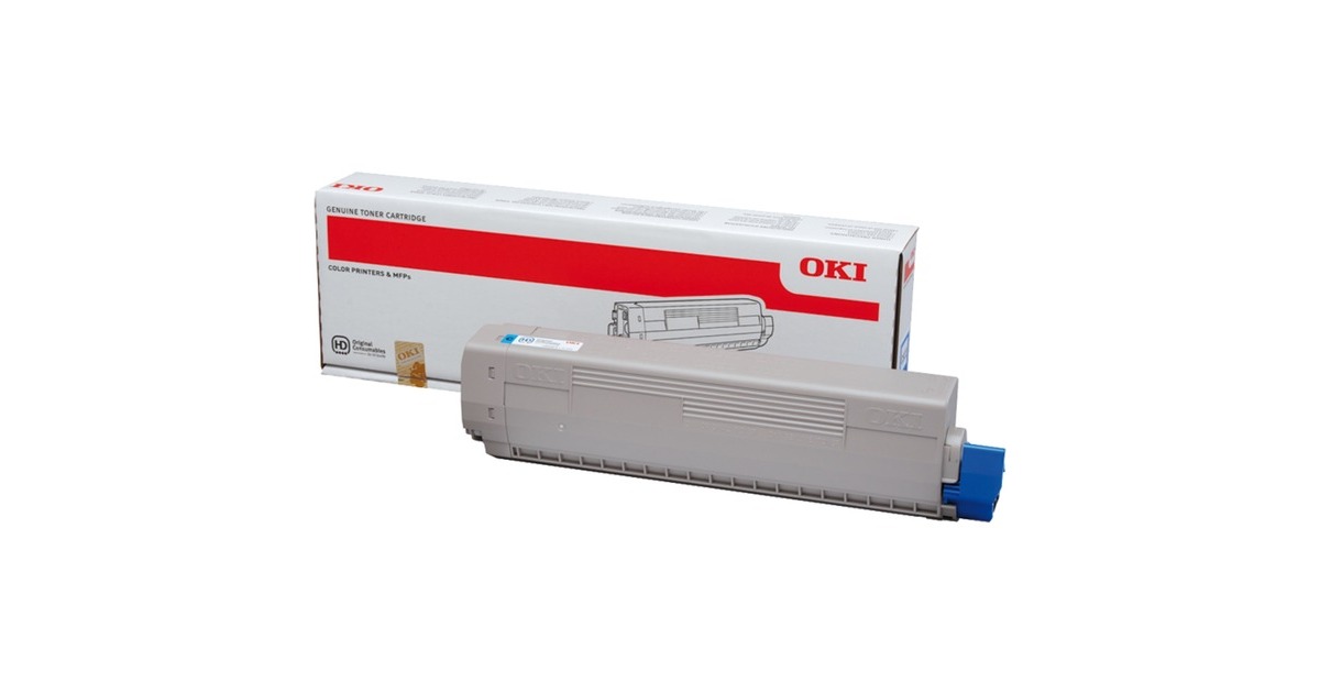OKI Toner cyan 44844615